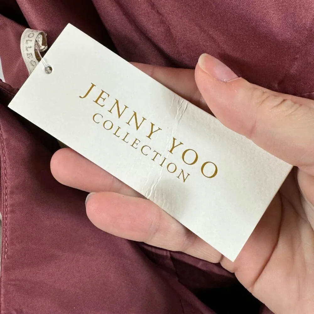 JENNY YOO Kora cinnamon rose.  Bridesmaid dress, formal gown.